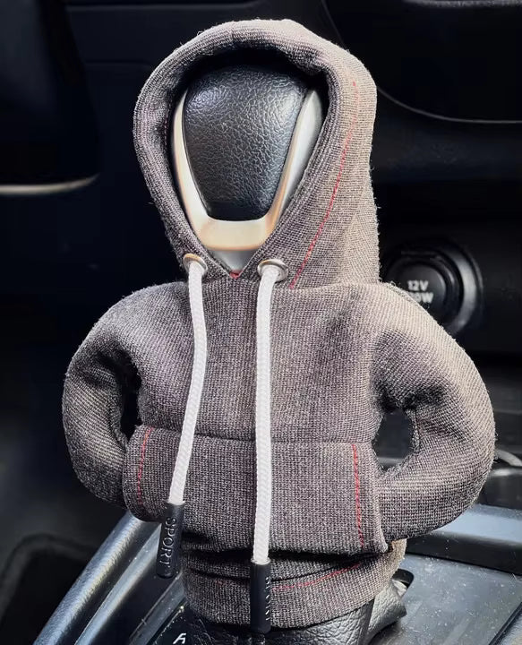 Mini Gear Shift Hoodie Cover | Cute Car Interior Decor